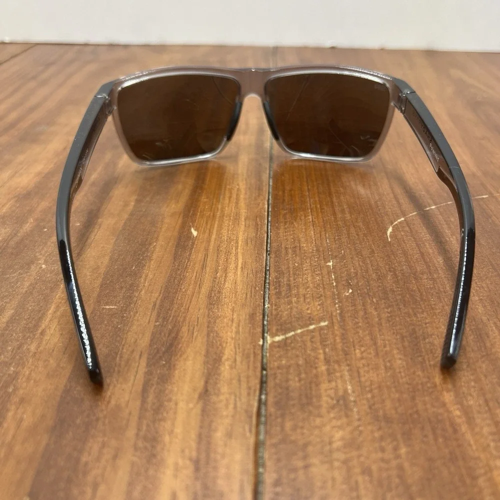 Shady Rays Cayman CM-10 Polarized Sunglasses Smoke Gray Frame w/ Pouch SR